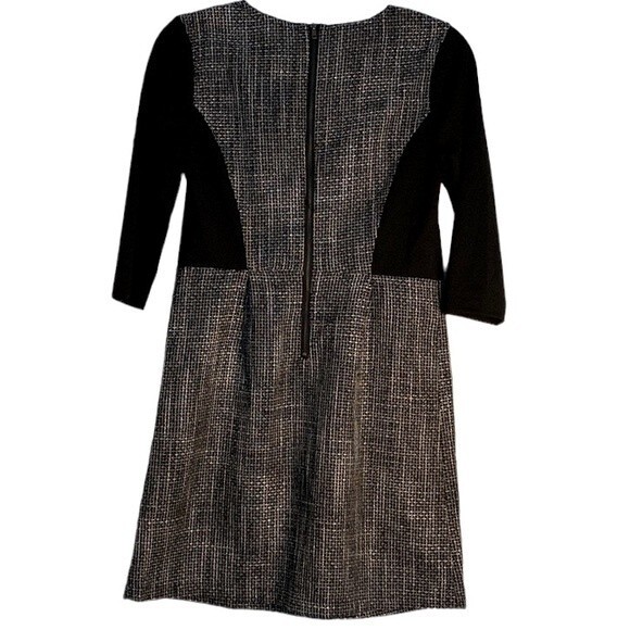 Romeo & Juliet Couture Black and White Tweed Dress - Size S - Picture 2 of 10
